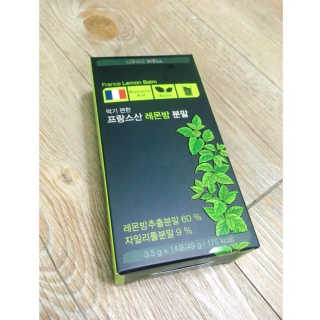 로하스웰 프랑스산 레몬밤 분말 — 4.67점을 준 리뷰어가 2018년 7월 올린 사용 사진