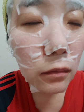 아쿠라보 마스크 부스팅 젤리 미스트 — 5점을 준 리뷰어가 2018년 10월 올린 사용 사진