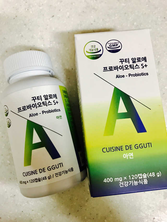 꾸티 알로에 프로바이오틱스S+ 리뷰 사진
