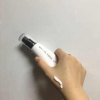 그레이멜린 멜린 톤업 부스터 — 3점을 준 리뷰어가 2017년 5월 올린 사용 사진