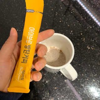한국맥널티 아이브루 방탄커피 — 5점을 준 리뷰어가 2019년 9월 올린 사용 사진