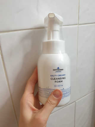솔테라피 솔티 크리미 클렌징폼 300ml — 3점을 준 리뷰어가 2019년 4월 올린 사용 사진
