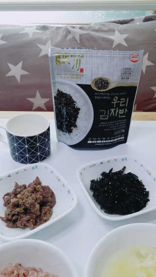 광천우리맛김 우리집밥도둑 맛있는광천김 우리김자반 50g 5봉 — 4점을 준 리뷰어가 2018년 3월 올린 사용 사진
