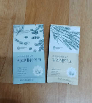 [착한습관]건강한 한끼, 귀리 쉐이크와 서리태 쉐이크 — 5점을 준 리뷰어가 2019년 7월 올린 사용 사진