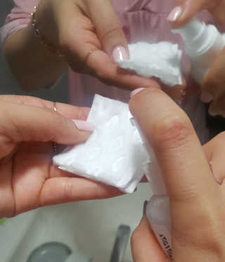 [바바코코]저자극 화장품 스킨,로션,바디워시 랜덤 — 5점을 준 리뷰어가 2019년 5월 올린 사용 사진