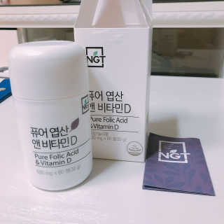 네츄럴굿띵스 퓨어 락토 철분 60일분 — 5점을 준 리뷰어가 2018년 2월 올린 사용 사진
