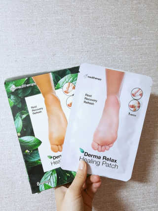 메디테라피 더마 릴렉스 힐링패치 — 4점을 준 리뷰어가 2018년 4월 올린 사용 사진