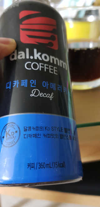 [빙그레] 달콤커피 콜라보 디카페인, 블랙 아메리카노 — 5점을 준 리뷰어가 2019년 1월 올린 사용 사진