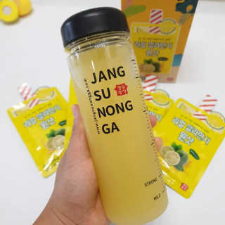 장수농가 리얼깔라만시 원샷 50ml 10팩+보틀 — 5점을 준 리뷰어가 2019년 5월 올린 사용 사진