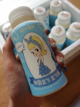 마이요기 요거트 — 4.5점을 준 리뷰어가 2019년 7월 올린 사용 사진