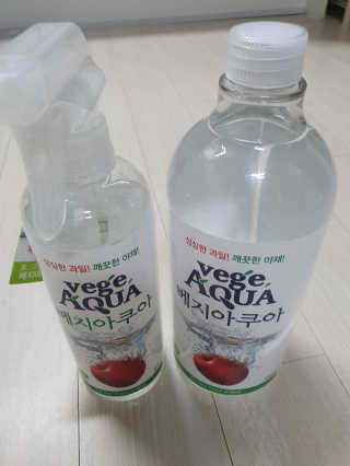 베지아쿠아 475ml + 리필 1000ml 1Set — 5점을 준 리뷰어가 2019년 7월 올린 사용 사진