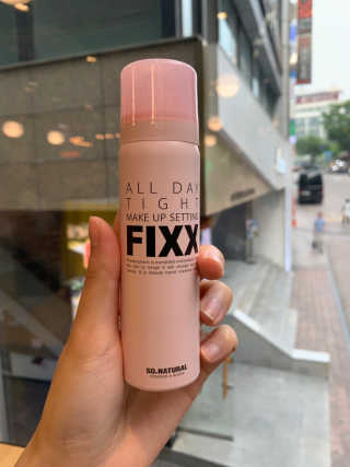 쏘내추럴 올데이 메이크업 픽서 — 4점을 준 리뷰어가 2019년 7월 올린 사용 사진