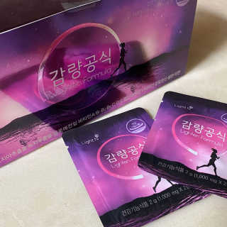 [감량공식] 다이어트 건강기능식품 — 5점을 준 리뷰어가 2019년 12월 올린 사용 사진