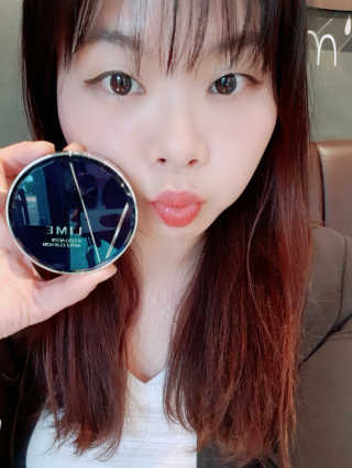 라임코스메틱 V 콜라겐 앰플 쿠션 — 5점을 준 리뷰어가 2020년 2월 올린 사용 사진