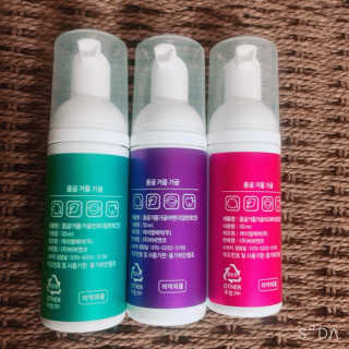 폼글 I foamgle [폼글] 거품가글 50ml 3종 - 민트, 라벤더, 라즈베리 — 5점을 준 리뷰어가 2019년 11월 올린 사용 사진