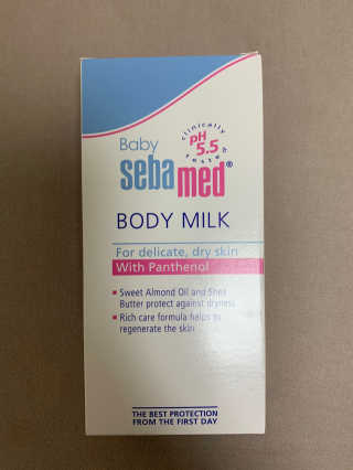 세바메드 베이비 바디밀크 200ml — 5점을 준 리뷰어가 2019년 12월 올린 사용 사진