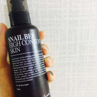 벤튼 스네일비 하이콘텐트 스킨 150ml — 5점을 준 리뷰어가 2017년 4월 올린 사용 사진