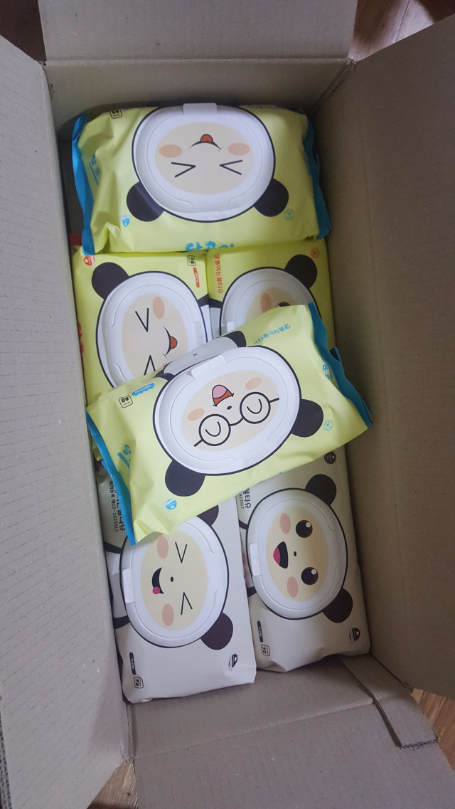 달곰이 물티슈 리뷰 사진