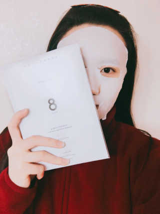 누메로 8 클리어링 모이스처 마스크팩 — 4점을 준 리뷰어가 2016년 12월 올린 사용 사진