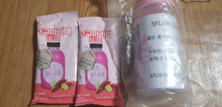 보나쉬슬림 고구마라떼 6pc+보틀 — 4점을 준 리뷰어가 2019년 6월 올린 사용 사진