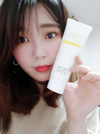 MOONSOME 문썸 비타민 클렌징팩 — 5점을 준 리뷰어가 2019년 3월 올린 사용 사진