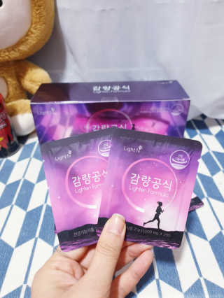 [감량공식] 다이어트 건강기능식품 — 5점을 준 리뷰어가 2019년 12월 올린 사용 사진