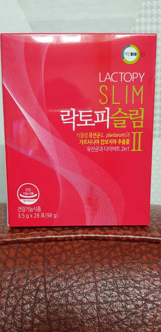 유산균하우스 락토피슬림2 — 1점을 준 리뷰어가 2019년 2월 올린 사용 사진