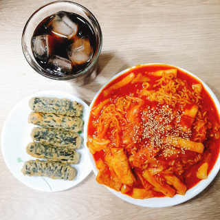 화곡미담 옛날 떡볶이 — 4점을 준 리뷰어가 2020년 3월 올린 사용 사진