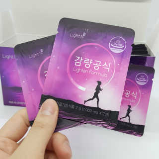 [감량공식] 다이어트 건강기능식품 신규 캠페인 — 5점을 준 리뷰어가 2020년 3월 올린 사용 사진