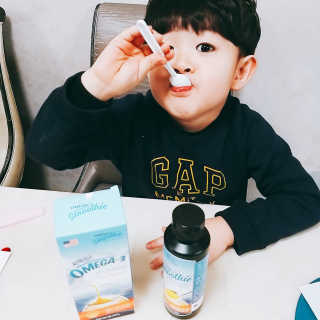 오메가-3스무디 [오메가스무디] 짜먹는 오메가3 DHA 임산부 어린이 — 5점을 준 리뷰어가 2019년 3월 올린 사용 사진