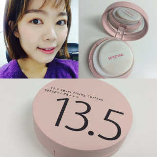 쏘내추럴 커버 픽싱 쿠션 SPF50+/PA+++ — 4점을 준 리뷰어가 2016년 10월 올린 사용 사진