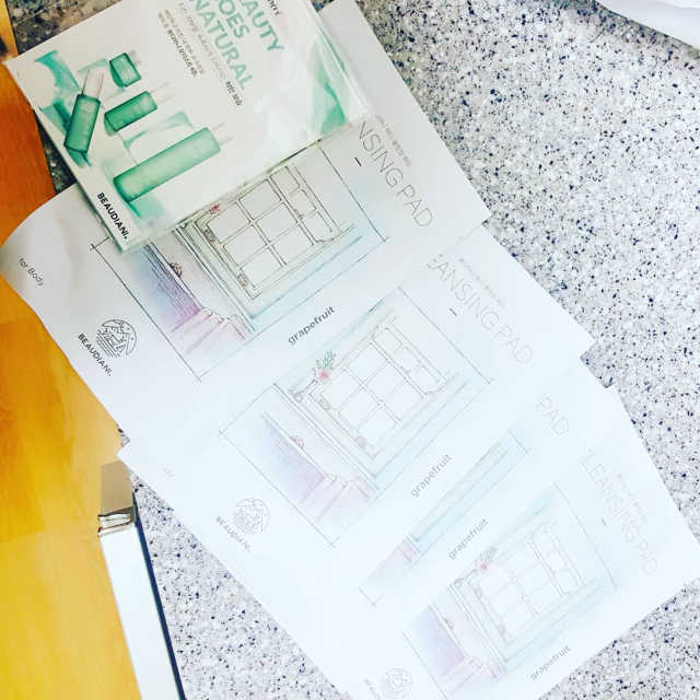 뷰디아니 바디 클렌징 패드 리뷰 사진