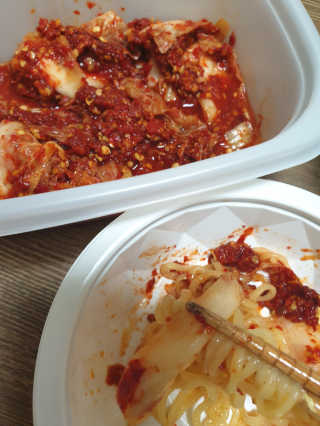 땡땡쿡 더 맛있게 매운 더 실비김치 1.2kg — 5점을 준 리뷰어가 2019년 7월 올린 사용 사진