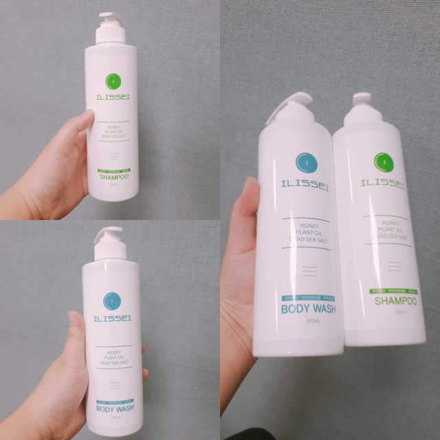 일리세이 허니 샴푸 500ml + 허니 바디워시 500ml 세트 리뷰 사진