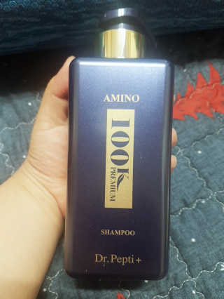 닥터펩티 아미노 100K 프리미엄 샴푸 500g — 4점을 준 리뷰어가 2018년 6월 올린 사용 사진