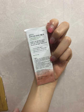 셀퓨전씨 트리악 포어 딜리트 버블 팩 — 3.83점을 준 리뷰어가 2018년 4월 올린 사용 사진