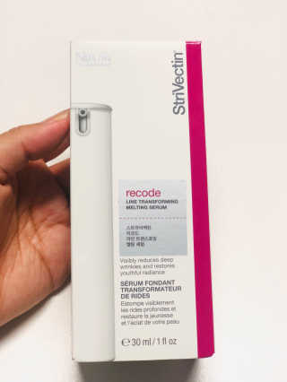 스트라이벡틴 리코드 라인 트랜스포밍 멜팅세럼 30ml — 4점을 준 리뷰어가 2019년 11월 올린 사용 사진