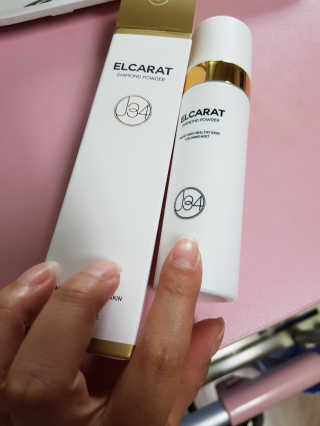 J34 elcarat 엘캐럿 다이아 미스트 80ml — 4점을 준 리뷰어가 2019년 7월 올린 사용 사진
