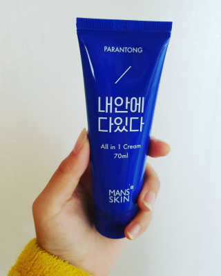 맨즈스킨 파란통 내안에다있다 — 4점을 준 리뷰어가 2017년 11월 올린 사용 사진