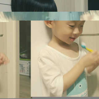 달곰이 어린이 치약+어린이 칫솔 SET — 4.5점을 준 리뷰어가 2017년 7월 올린 사용 사진