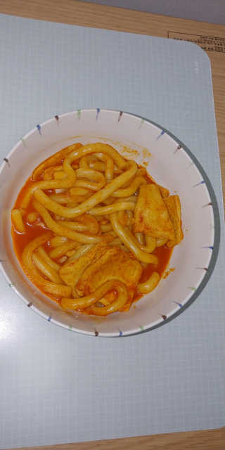 [홍코너떡볶이]옛날떡볶이 인기맛 4팩세트 — 5점을 준 리뷰어가 2019년 12월 올린 사용 사진