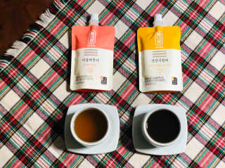 자연원 복다방 2종 100ml 10포씩 — 5점을 준 리뷰어가 2018년 12월 올린 사용 사진