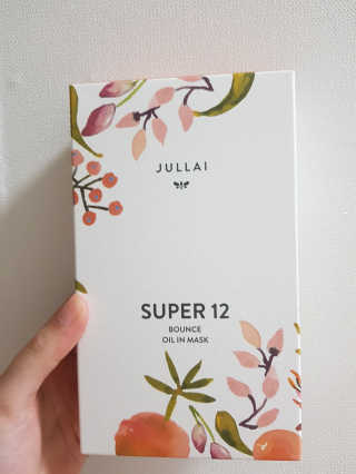 쥴라이Jullai 슈퍼 12 바운스 오일 인 마스크 — 5점을 준 리뷰어가 2019년 7월 올린 사용 사진