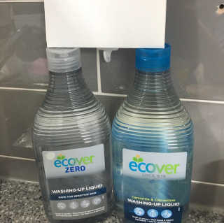 에코버 친환경 주방세제 450ml 무향+카모마일향 — 4.5점을 준 리뷰어가 2018년 12월 올린 사용 사진