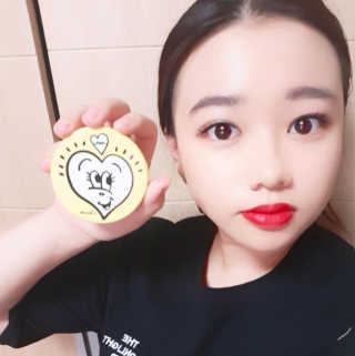 초코무 코스메틱스 초코무 마이허트 모이스쳐 쿠션 파운데이션 — 4.33점을 준 리뷰어가 2018년 8월 올린 사용 사진