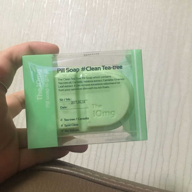[100개 선착순] 10mg 알약비누 리뷰 사진