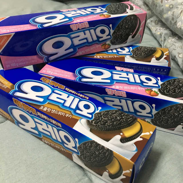 오레오 딸기크림 / 더블딜라이트 리뷰 사진