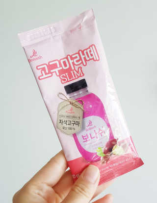 보나쉬슬림 고구마라떼 6pc+보틀 — 5점을 준 리뷰어가 2019년 5월 올린 사용 사진