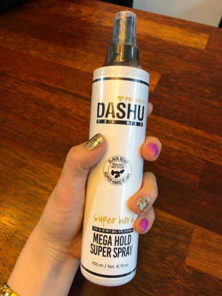 다슈코리아 다슈 포 맨 프리미엄 메가 홀드 슈퍼 스프레이 250ml — 4점을 준 리뷰어가 2019년 3월 올린 사용 사진