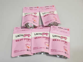락토조이 구미젤리 복숭아맛 — 5점을 준 리뷰어가 2019년 6월 올린 사용 사진